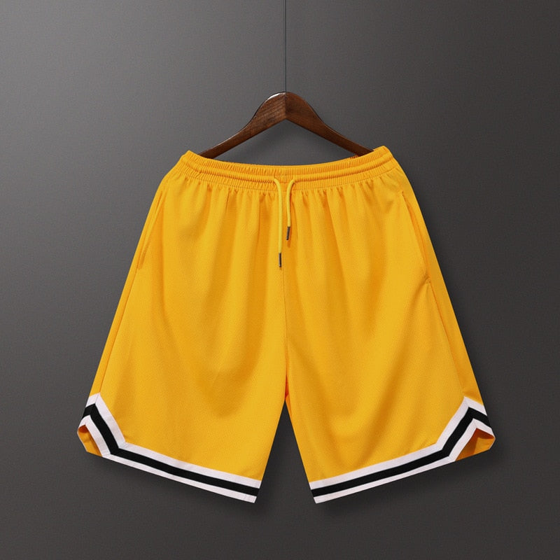 Men's Basketball Shorts Soccer Shorts Men Yellow Basketball Shorts